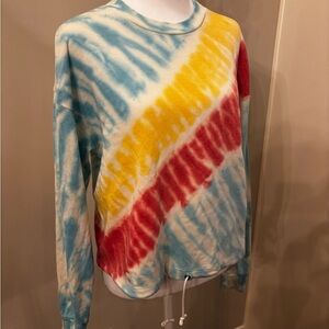 Colorful Tie-Dye Sweatshirt